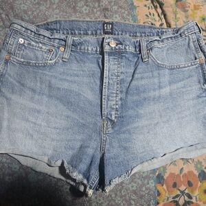 GAP Women's Blue Denim Shorts sz. 33